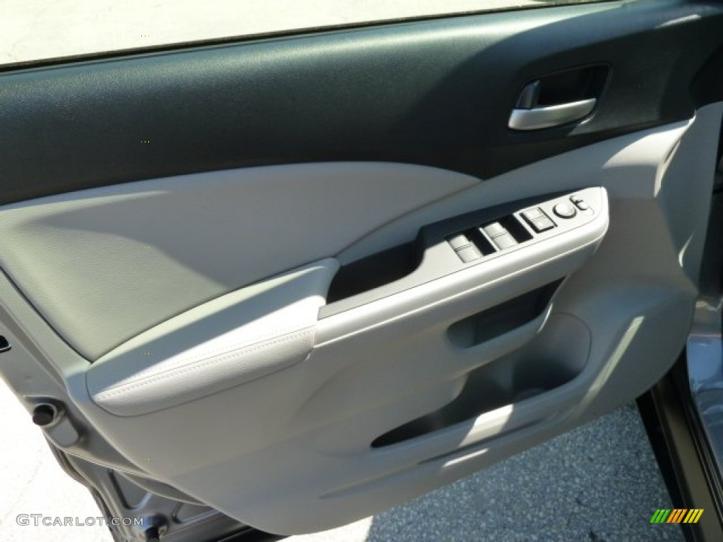 2012 CR-V EX-L 4WD - Polished Metal Metallic / Gray photo #15