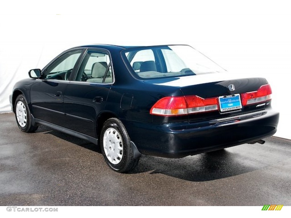 2002 Accord LX Sedan - Nighthawk Black Pearl / Quartz Gray photo #2