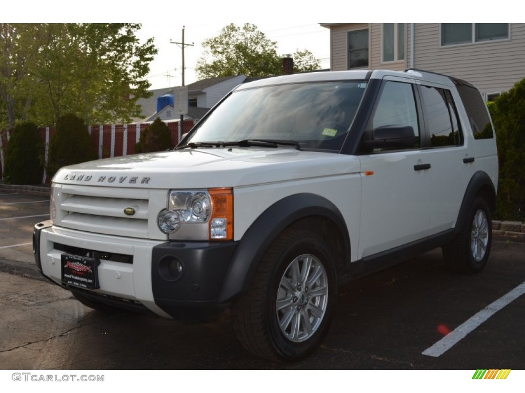 2008 LR3 V8 SE - Alaska White / Alpaca Beige photo #1