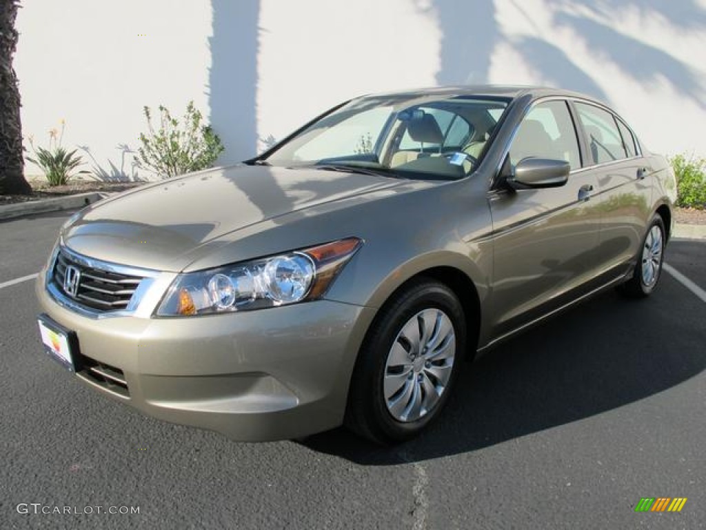 2010 Accord LX Sedan - Bold Beige Metallic / Ivory photo #1