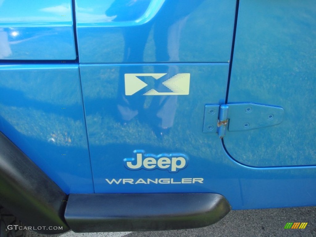 2003 Jeep Wrangler X 4x4 Marks and Logos Photos