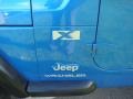 2003 Intense Blue Pearl Jeep Wrangler X 4x4  photo #5