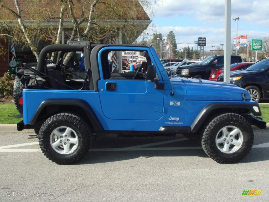 Intense blue pearl jeep wrangler #2