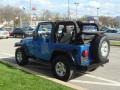 2003 Intense Blue Pearl Jeep Wrangler X 4x4  photo #17