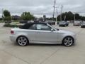 2009 Titanium Silver Metallic BMW 1 Series 135i Convertible  photo #6