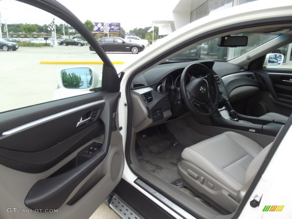 Taupe Interior 2010 Acura ZDX AWD Photo #64183399