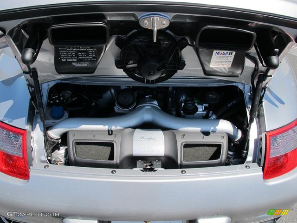 2007 911 Turbo Coupe - GT Silver Metallic / Cocoa photo #14