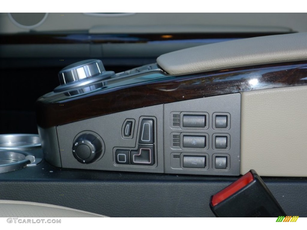 2006 7 Series 750Li Sedan - Monaco Blue Metallic / Black/Cream Beige photo #14
