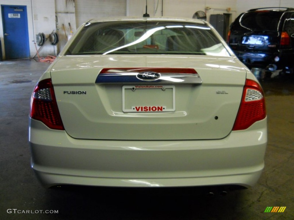 2011 Fusion SEL - White Suede / Camel photo #15