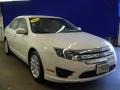 2011 White Suede Ford Fusion SEL  photo #18