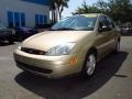 2002 Fort Knox Gold Ford Focus SE Sedan  photo #7