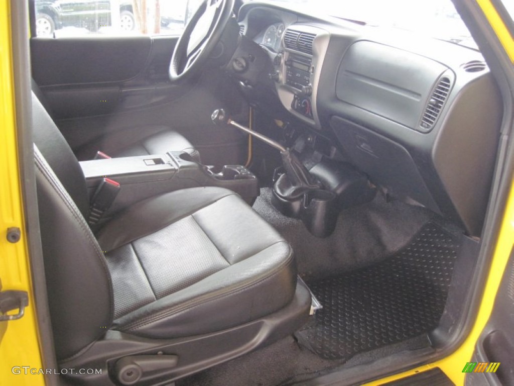 2007 Ranger FX4 SuperCab 4x4 - Screaming Yellow / Medium Dark Flint photo #9