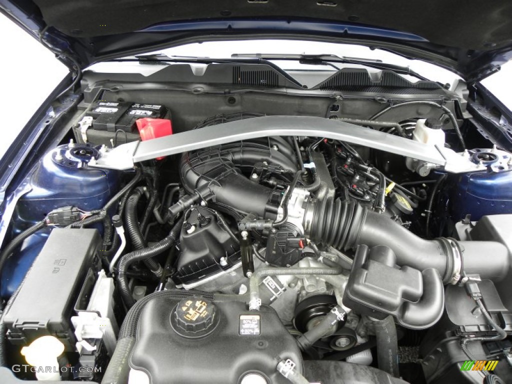 2011 Mustang V6 Convertible - Kona Blue Metallic / Charcoal Black photo #15