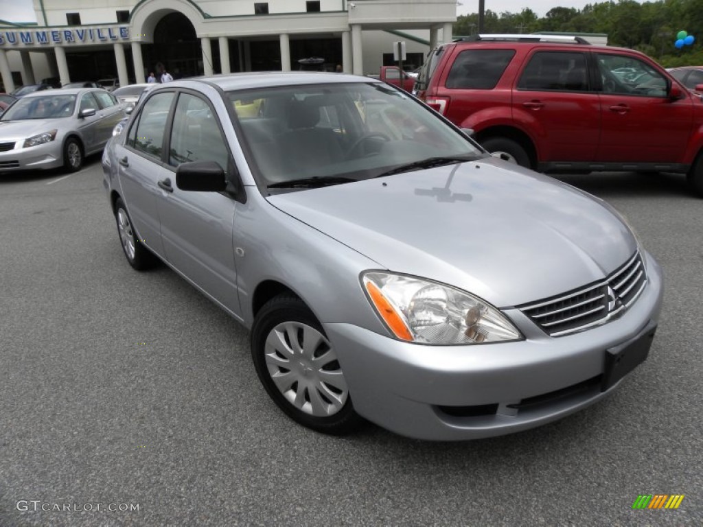 Cool Silver Metallic Mitsubishi Lancer