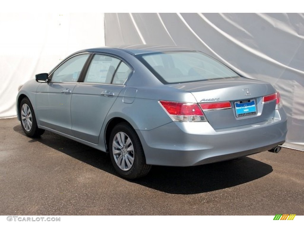 2012 Accord EX Sedan - Celestial Blue Metallic / Black photo #5