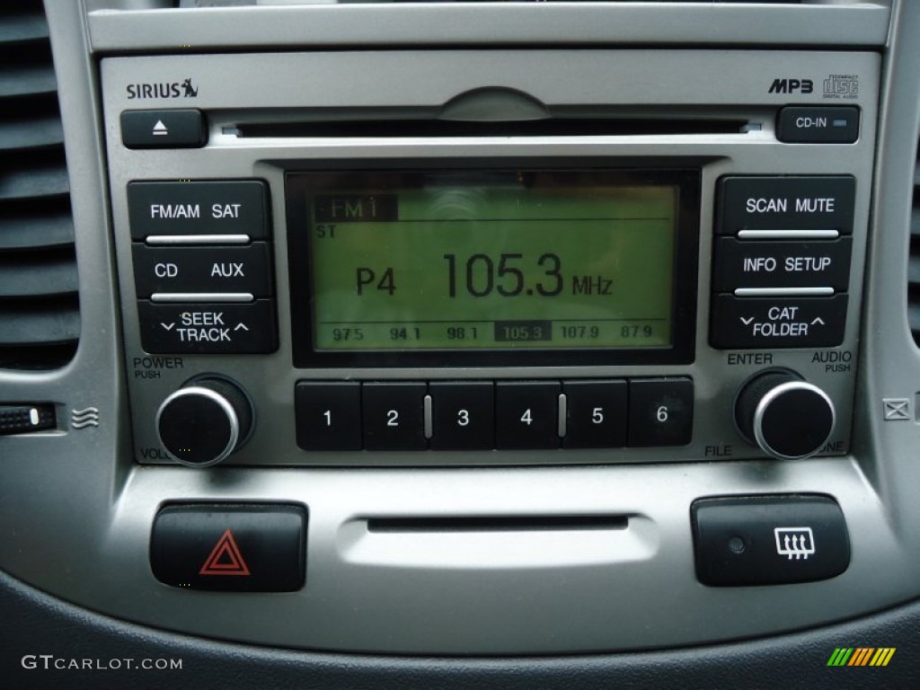 2009 Kia Rio Rio5 SX Hatchback Audio System Photo #64189559