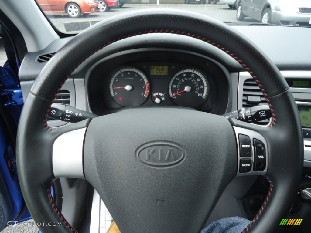 2009 Kia Rio Rio5 SX Hatchback Steering Wheel Photos