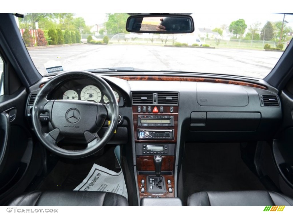 Black Interior 1998 Mercedes-Benz C 43 AMG Photo #64189664