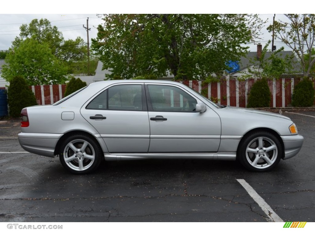 Brilliant Silver Metallic 1998 Mercedes-Benz C 43 AMG Exterior Photo #64189699