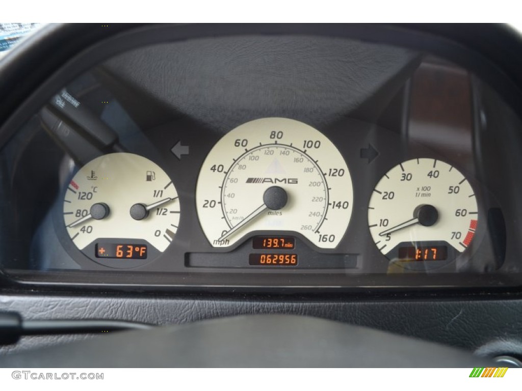 1998 Mercedes-Benz C 43 AMG Gauges Photos