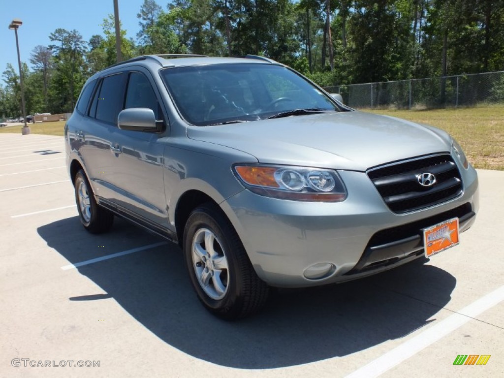 2007 Santa Fe GLS - Steel Gray / Gray photo #1