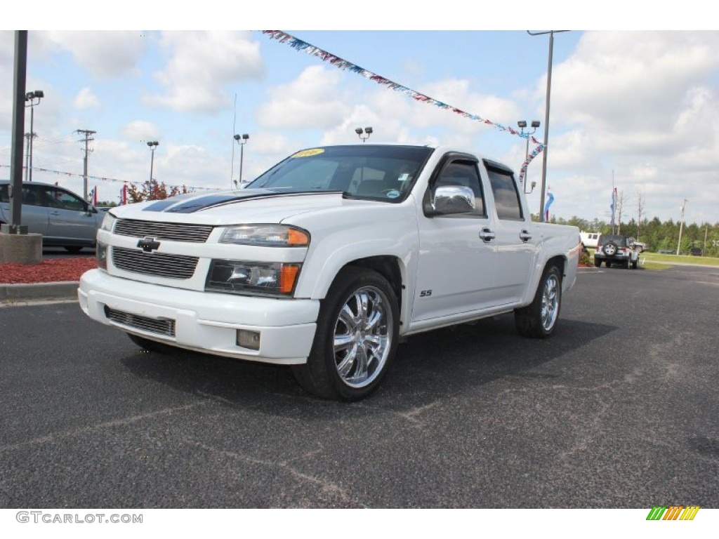 2006 Colorado LT Crew Cab - Summit White / Light Cashmere photo #1