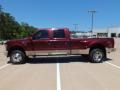 2010 Royal Red Metallic Ford F350 Super Duty King Ranch Crew Cab 4x4 Dually  photo #9