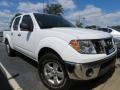 2011 Avalanche White Nissan Frontier SV Crew Cab  photo #4