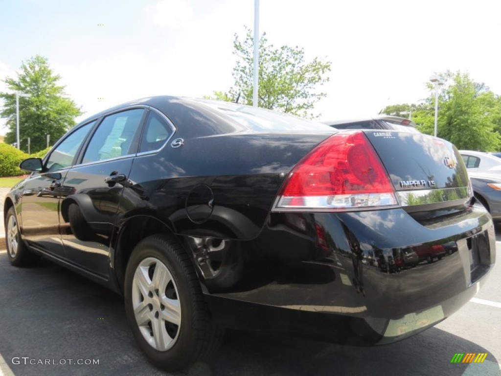 2008 Impala LS - Black / Ebony Black photo #2