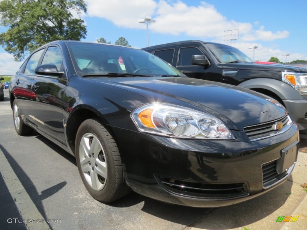 2008 Impala LS - Black / Ebony Black photo #4