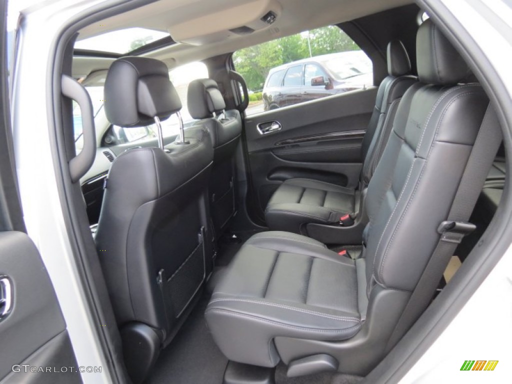 Black Interior 2012 Dodge Durango Citadel Photo #64191647