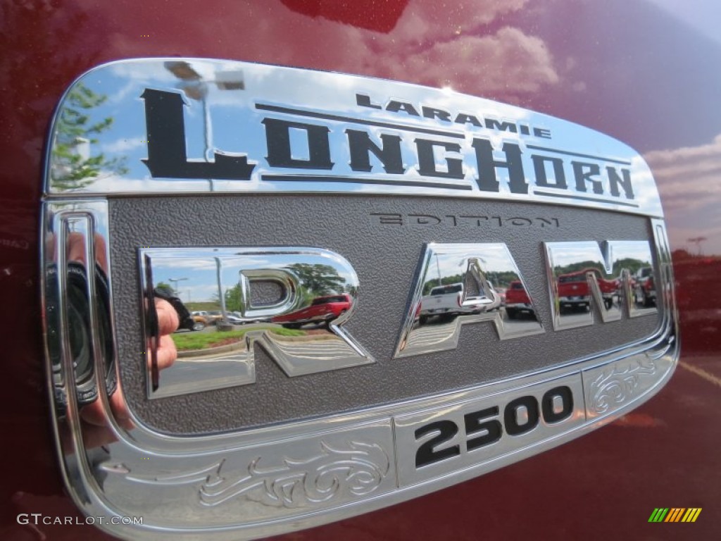 2012 Dodge Ram 2500 HD Laramie Longhorn Crew Cab 4x4 Marks and Logos Photo #64192277