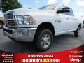 2012 Bright White Dodge Ram 2500 HD SLT Crew Cab 4x4  photo #1