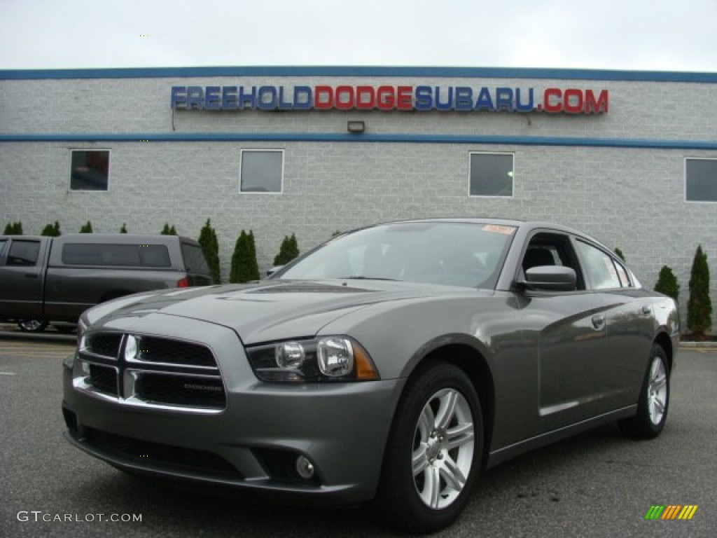 2011 Charger Rallye - Tungsten Metallic / Black photo #1