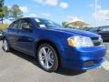 Blue Streak Pearl 2012 Dodge Avenger SE V6 Exterior