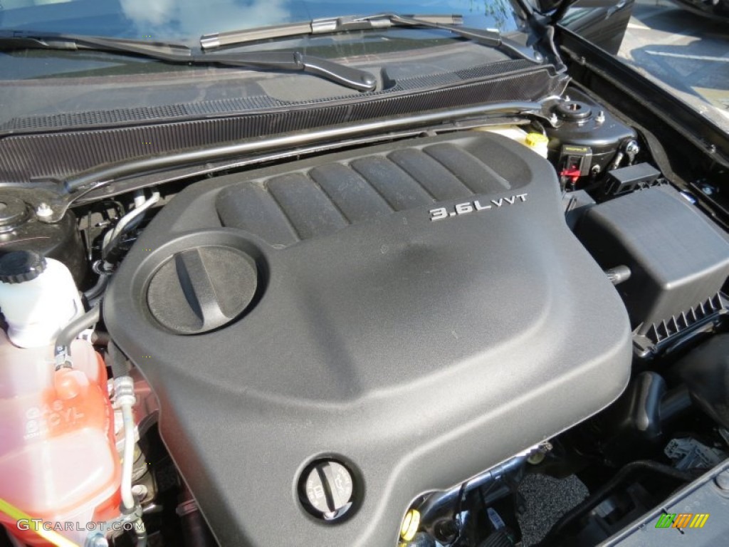 2012 Avenger SE V6 - Black / Black photo #9