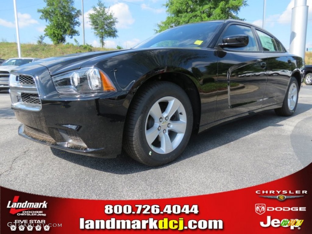 2012 Charger SE - Pitch Black / Black photo #1