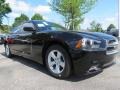 2012 Pitch Black Dodge Charger SE  photo #4