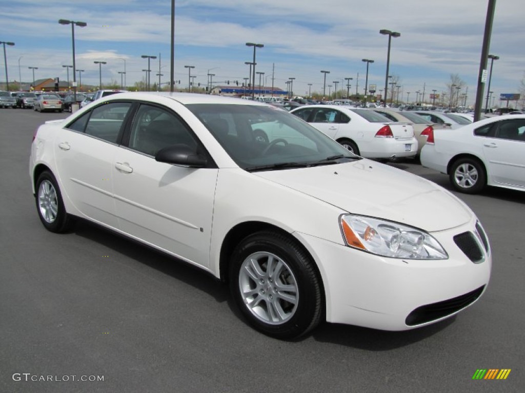 Ivory White Pontiac G6