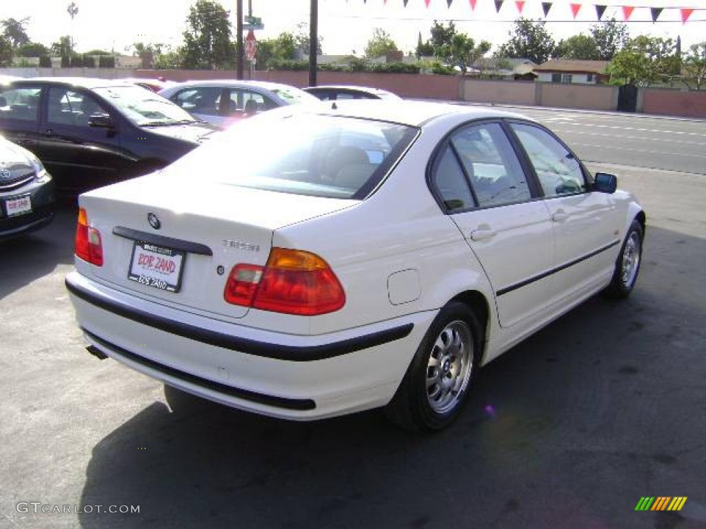 1999 3 Series 323i Sedan - Alpine White / Sand photo #3