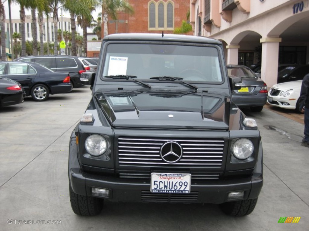 2003 G 500 - Tectite Grey Metallic / Black photo #9