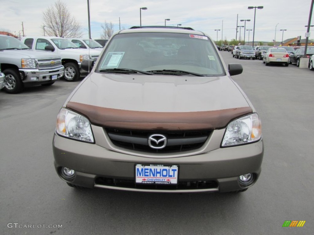 2002 Tribute LX V6 - Parchment Gold Metallic / Beige photo #2