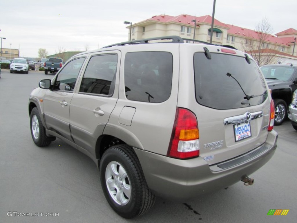 2002 Tribute LX V6 - Parchment Gold Metallic / Beige photo #5