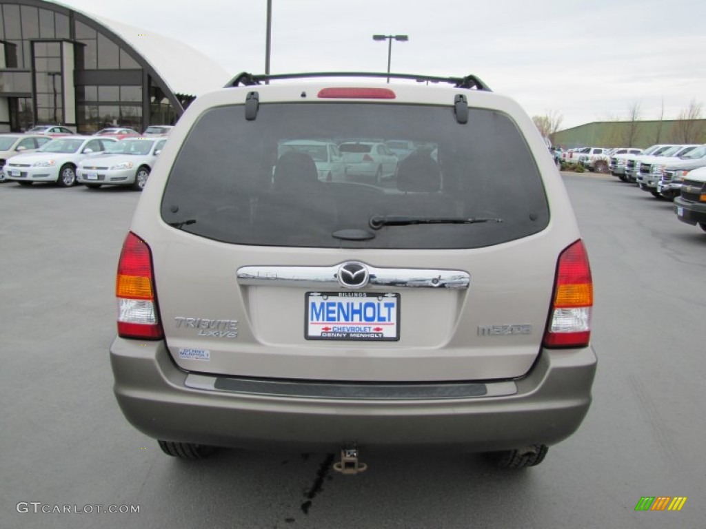 2002 Tribute LX V6 - Parchment Gold Metallic / Beige photo #6