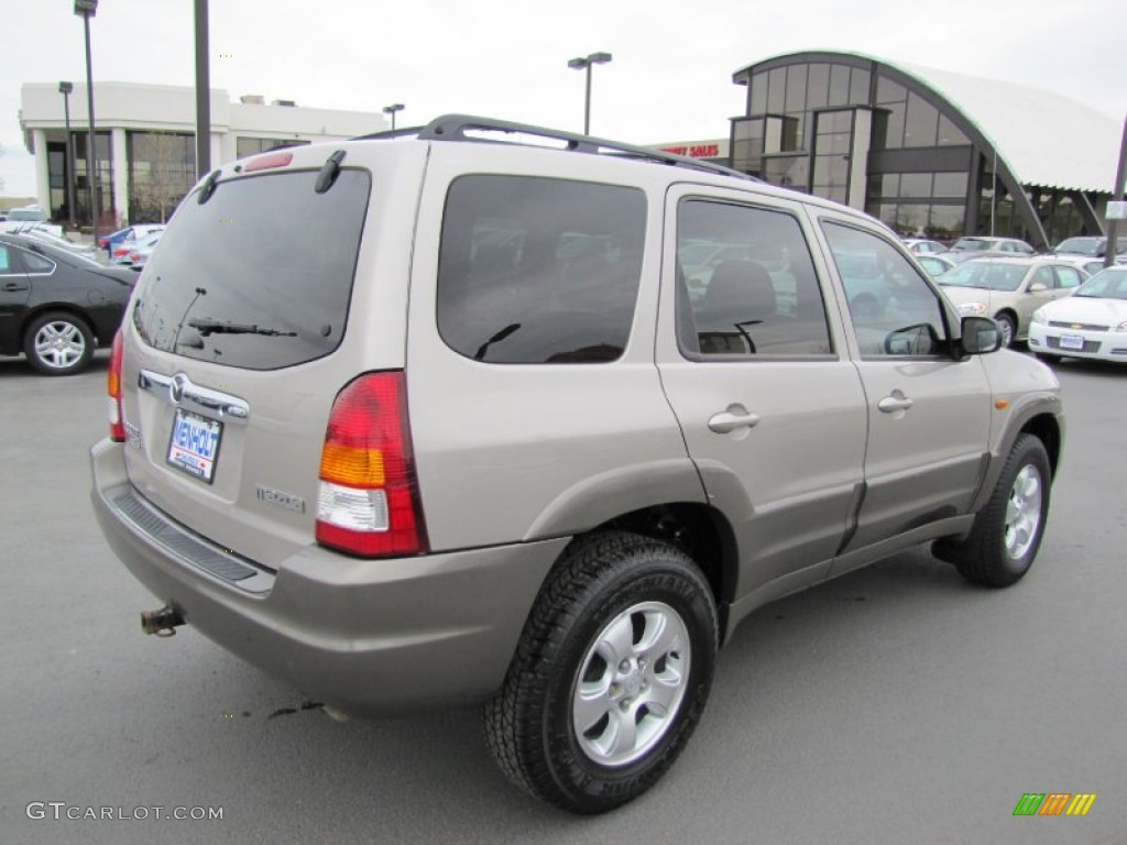 2002 Tribute LX V6 - Parchment Gold Metallic / Beige photo #7