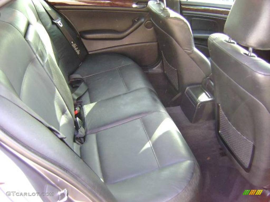 2002 3 Series 325i Sedan - Steel Grey Metallic / Black photo #10