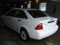 2005 Cloud 9 White Ford Focus ZX4 SE Sedan  photo #4