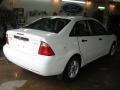 2005 Cloud 9 White Ford Focus ZX4 SE Sedan  photo #6