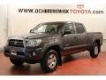 2009 Magnetic Gray Metallic Toyota Tacoma V6 SR5 Double Cab 4x4  photo #1