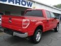 2011 Vermillion Red Ford F150 XLT SuperCrew 4x4  photo #6